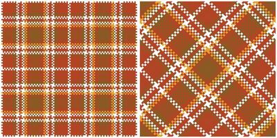 Classic Scottish Tartan Design. Plaid Patterns Seamless. Template for Design Ornament. Seamless Fabric Texture. vector