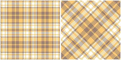 Classic Scottish Tartan Design. Checkerboard Pattern. Template for Design Ornament. Seamless Fabric Texture. vector