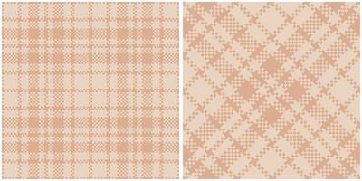 Classic Scottish Tartan Design. Traditional Scottish Checkered Background. Seamless Tartan Illustration Set for Scarf, Blanket, Other Modern Spring Summer Autumn Winter Holiday Fabric Print. vector