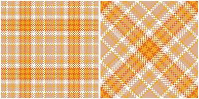 clásico escocés tartán diseño. resumen cheque tartán modelo. modelo para diseño ornamento. sin costura tela textura. vector