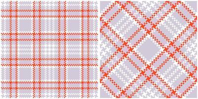 Tartan Plaid Seamless Pattern. Scottish Tartan Seamless Pattern. Traditional Scottish Woven Fabric. Lumberjack Shirt Flannel Textile. Pattern Tile Swatch Included. vector