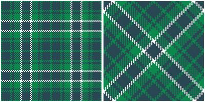 Tartan Plaid Seamless Pattern. Checkerboard Pattern. Template for Design Ornament. Seamless Fabric Texture. Illustration vector