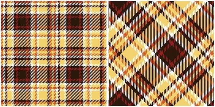 Scottish Tartan Pattern. Plaid Patterns Seamless Template for Design Ornament. Seamless Fabric Texture. vector