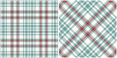Tartan Plaid Seamless Pattern. Tartan Seamless Pattern. Template for Design Ornament. Seamless Fabric Texture. Illustration vector