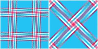 Tartan Plaid Seamless Pattern. Traditional Scottish Checkered Background. Traditional Scottish Woven Fabric. Lumberjack Shirt Flannel Textile. Pattern Tile Swatch Included. vector