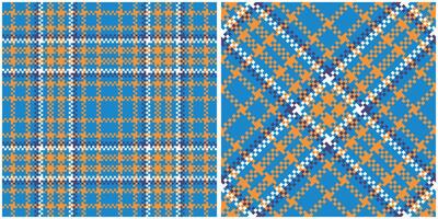 Tartan Plaid Seamless Pattern. Classic Scottish Tartan Design. Template for Design Ornament. Seamless Fabric Texture. Illustration vector