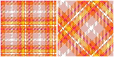 Scottish Tartan Pattern. Checker Pattern Template for Design Ornament. Seamless Fabric Texture. vector