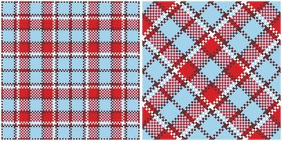 Tartan Plaid Pattern Seamless. Traditional Scottish Checkered Background. Traditional Scottish Woven Fabric. Lumberjack Shirt Flannel Textile. Pattern Tile Swatch Included. vector