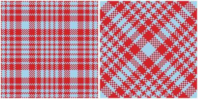 Tartan Plaid Pattern Seamless. Traditional Scottish Checkered Background. Seamless Tartan Illustration Set for Scarf, Blanket, Other Modern Spring Summer Autumn Winter Holiday Fabric Print. vector