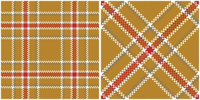 Tartan Plaid Pattern Seamless. Abstract Check Plaid Pattern. Template for Design Ornament. Seamless Fabric Texture. Illustration vector