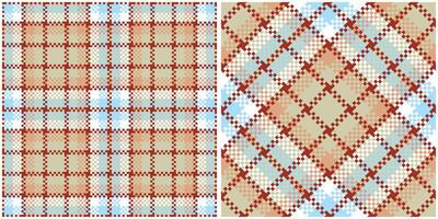 Scottish Tartan Plaid Seamless Pattern, Scottish Tartan Seamless Pattern. Template for Design Ornament. Seamless Fabric Texture. Illustration vector