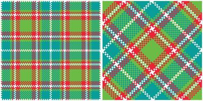 Scottish Tartan Plaid Seamless Pattern, Checker Pattern. Template for Design Ornament. Seamless Fabric Texture. Illustration vector