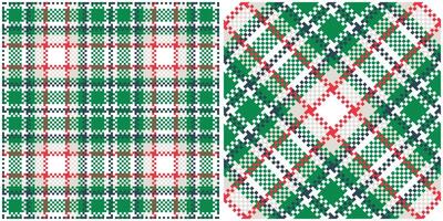 Scottish Tartan Plaid Seamless Pattern, Abstract Check Plaid Pattern. Template for Design Ornament. Seamless Fabric Texture. Illustration vector