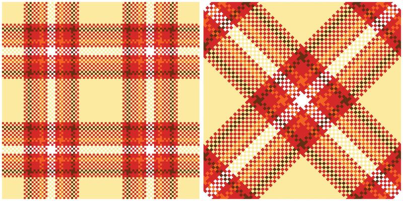 Tartan Plaid Pattern Seamless. Traditional Scottish Checkered Background. Traditional Scottish Woven Fabric. Lumberjack Shirt Flannel Textile. Pattern Tile Swatch Included.