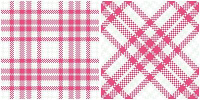 Scottish Tartan Plaid Seamless Pattern, Tartan Seamless Pattern. Traditional Scottish Woven Fabric. Lumberjack Shirt Flannel Textile. Pattern Tile Swatch Included. vector