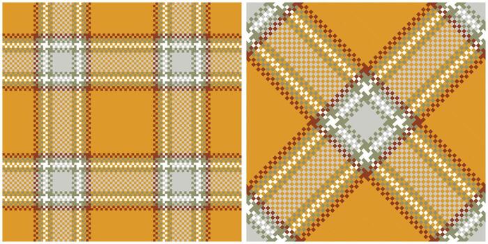 Scottish Tartan Plaid Seamless Pattern, Gingham Patterns. Template for Design Ornament. Seamless Fabric Texture. Illustration vector