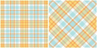 Tartan Pattern Seamless. Sweet Plaid Pattern Traditional Scottish Woven Fabric. Lumberjack Shirt Flannel Textile. Pattern Tile Swatch Included. vector