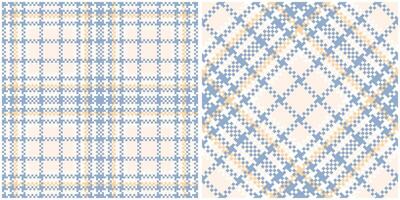 Tartan Pattern Seamless. Sweet Plaid Patterns Traditional Scottish Woven Fabric. Lumberjack Shirt Flannel Textile. Pattern Tile Swatch Included. vector