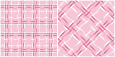 Tartan Pattern Seamless. Pastel Scottish Tartan Pattern Seamless. Tartan Illustration Set for Scarf, Blanket, Other Modern Spring Summer Autumn Winter Holiday Fabric Print. vector