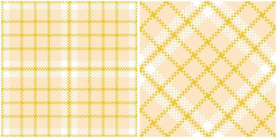 Tartan Pattern Seamless. Tartan Plaid Seamless Pattern. Traditional Pastel Scottish Woven Fabric. Lumberjack Shirt Flannel Textile. Pattern Tile Swatch Included. vector