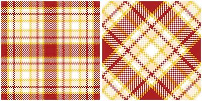 Tartan Pattern Seamless. Tartan Plaid Seamless Pattern. Template for Design Ornament. Seamless Fabric Texture. vector