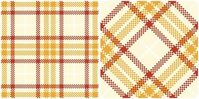 Tartan Seamless Pattern. Traditional Scottish Checkered Background. Template for Design Ornament. Seamless Fabric Texture. vector