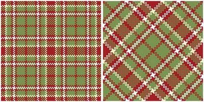 Plaids Pattern Seamless. Classic Plaid Tartan Template for Design Ornament. Seamless Fabric Texture. vector