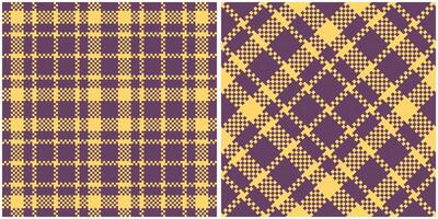 Plaids Pattern Seamless. Abstract Check Plaid Pattern Seamless. Tartan Illustration Set for Scarf, Blanket, Other Modern Spring Summer Autumn Winter Holiday Fabric Print. vector