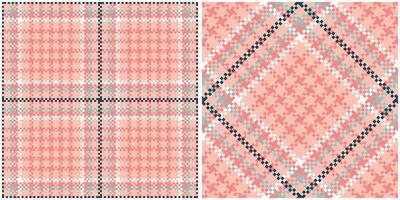Plaid Pattern Seamless. Tartan Seamless Pattern Template for Design Ornament. Seamless Fabric Texture. vector