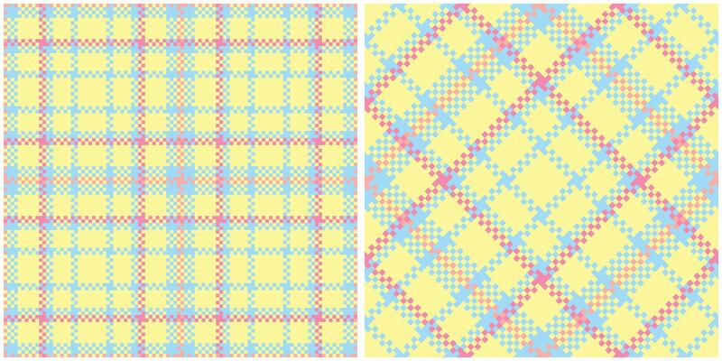 Plaid Pattern Seamless. Tartan Plaid Seamless Pattern. Seamless Tartan Illustration Set for Scarf, Blanket, Other Modern Spring Summer Autumn Winter Holiday Fabric Print.