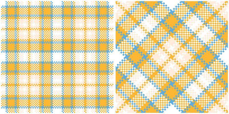 Plaid Patterns Seamless. Checkerboard Pattern Template for Design Ornament. Seamless Fabric Texture.