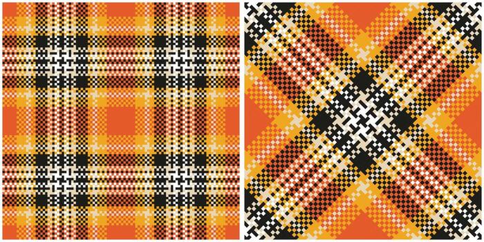 Plaid Patterns Seamless. Scottish Plaid, Template for Design Ornament. Seamless Fabric Texture. vector