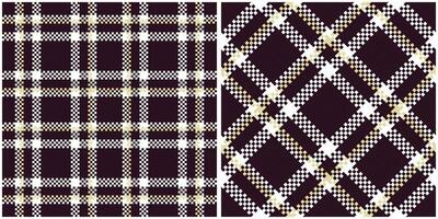 Plaid Patterns Seamless. Scottish Tartan Pattern Template for Design Ornament. Seamless Fabric Texture. vector