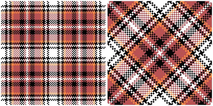 Plaid Patterns Seamless. Traditional Scottish Checkered Background. Template for Design Ornament. Seamless Fabric Texture. vector