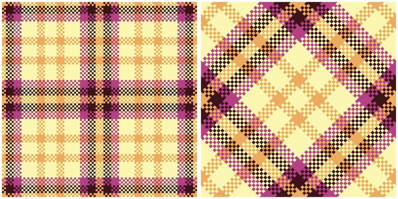 Plaid Pattern Seamless. Traditional Scottish Checkered Background. Flannel Shirt Tartan Patterns. Trendy Tiles for Wallpapers.