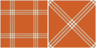 Scottish Tartan Pattern. Plaid Pattern Seamless Template for Design Ornament. Seamless Fabric Texture. vector