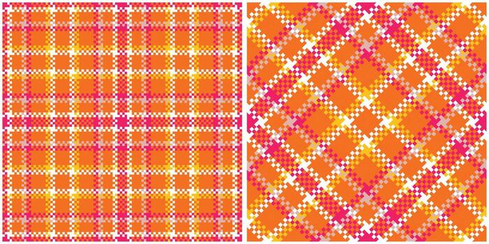 Scottish Tartan Pattern. Checker Pattern Template for Design Ornament. Seamless Fabric Texture. vector