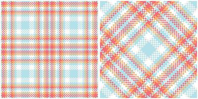 Scottish Tartan Pattern. Tartan Seamless Pattern Template for Design Ornament. Seamless Fabric Texture. vector