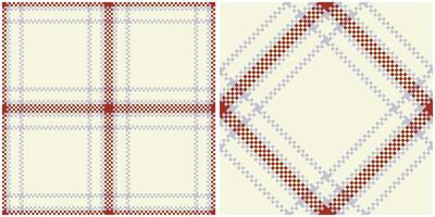 Scottish Tartan Pattern. Tartan Plaid Seamless Pattern. Traditional Scottish Woven Fabric. Lumberjack Shirt Flannel Textile. Pattern Tile Swatch Included. vector