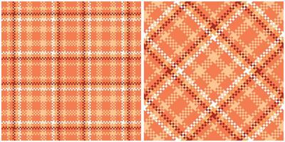 Scottish Tartan Seamless Pattern. Plaids Pattern Seamless Traditional Scottish Woven Fabric. Lumberjack Shirt Flannel Textile. Pattern Tile Swatch Included. vector