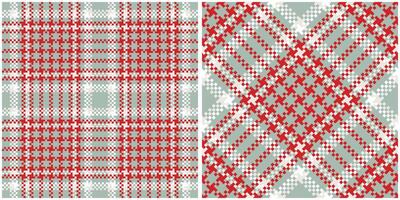 Scottish Tartan Seamless Pattern. Classic Plaid Tartan Traditional Scottish Woven Fabric. Lumberjack Shirt Flannel Textile. Pattern Tile Swatch Included. vector