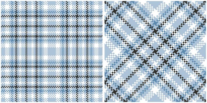 Tartan Plaid Seamless Pattern. Scottish Tartan Seamless Pattern. Seamless Tartan Illustration Set for Scarf, Blanket, Other Modern Spring Summer Autumn Winter Holiday Fabric Print.