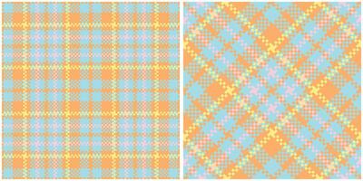 Scottish Tartan Seamless Pattern. Abstract Check Plaid Pattern Seamless Tartan Illustration Set for Scarf, Blanket, Other Modern Spring Summer Autumn Winter Holiday Fabric Print. vector