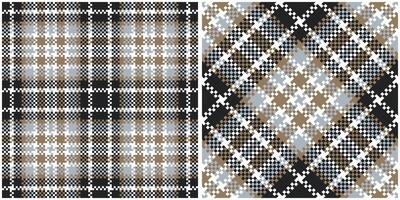 Tartan Plaid Seamless Pattern. Checkerboard Pattern. Traditional Scottish Woven Fabric. Lumberjack Shirt Flannel Textile. Pattern Tile Swatch Included. vector