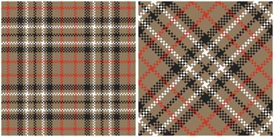 Tartan Plaid Seamless Pattern. Checkerboard Pattern. Template for Design Ornament. Seamless Fabric Texture. vector