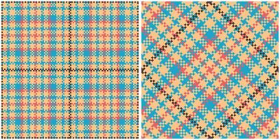Tartan Plaid Seamless Pattern. Scottish Plaid, Template for Design Ornament. Seamless Fabric Texture. vector
