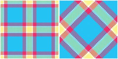 Tartan Plaid Seamless Pattern. Scottish Plaid, Template for Design Ornament. Seamless Fabric Texture. Illustration vector