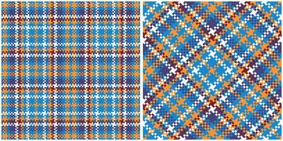 Tartan Plaid Seamless Pattern. Classic Scottish Tartan Design. Template for Design Ornament. Seamless Fabric Texture. Illustration vector