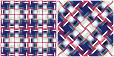 Tartan Plaid Pattern Seamless. Tartan Seamless Pattern. Template for Design Ornament. Seamless Fabric Texture. Illustration vector