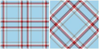 Tartan Plaid Pattern Seamless. Traditional Scottish Checkered Background. Traditional Scottish Woven Fabric. Lumberjack Shirt Flannel Textile. Pattern Tile Swatch Included. vector